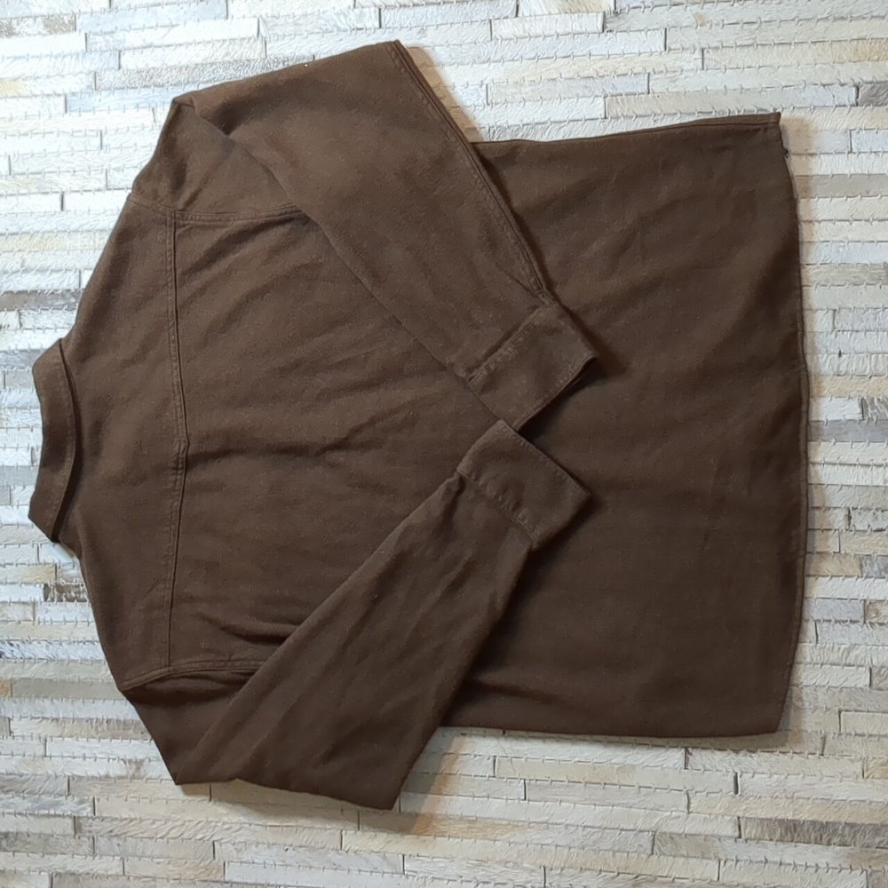 Ariat Hyde Retro Fitted Button Down Brown Long-Sl… - image 2